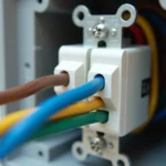 Jak podłączyć włącznik światła podwójny z trzema przewodami?