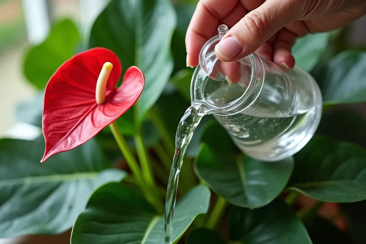 Jak podlewać anturium – Praktyczne porady i metody