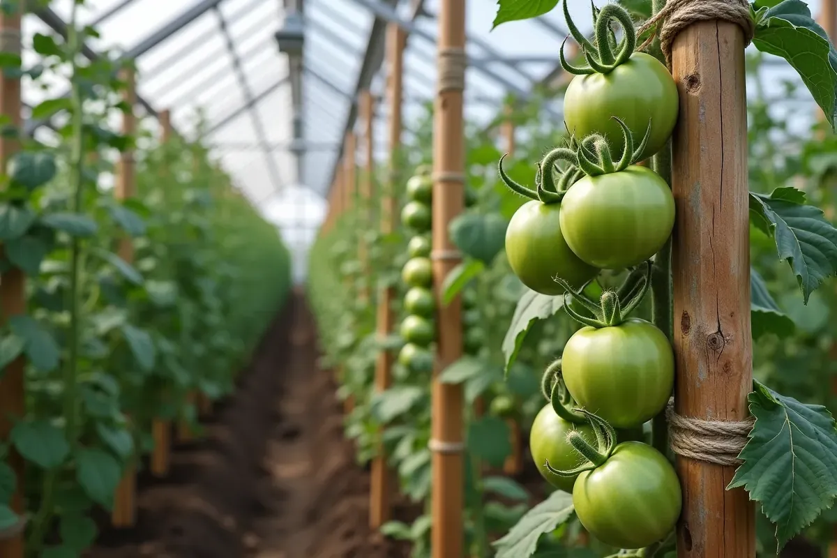 Jak podwiązać pomidory w szklarni: Techniki i porady