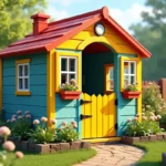 Jak pomalować domek dla dzieci? Poradnik krok po kroku