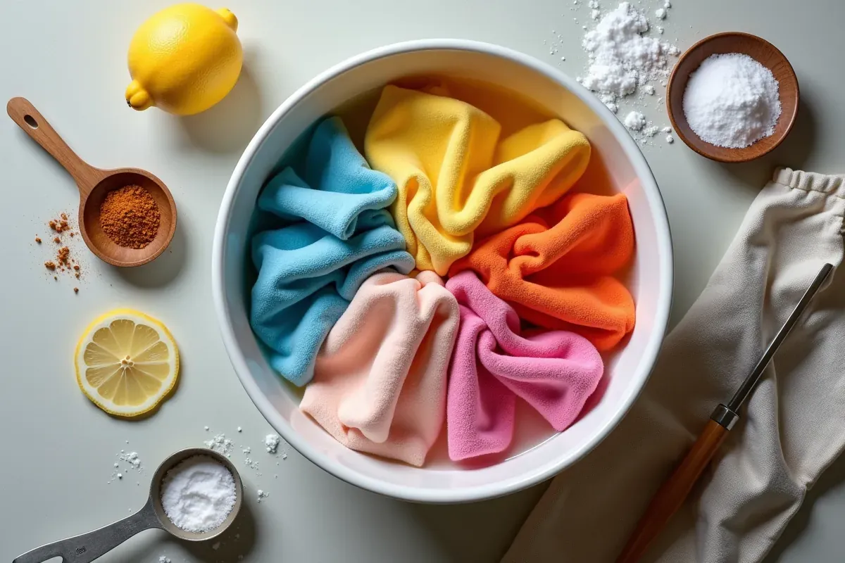 Jak uratować zafarbowane kolorowe ubrania – Skuteczne metody