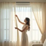 Jak wieszać firanki na agrafki? Praktyczny poradnik krok po kroku