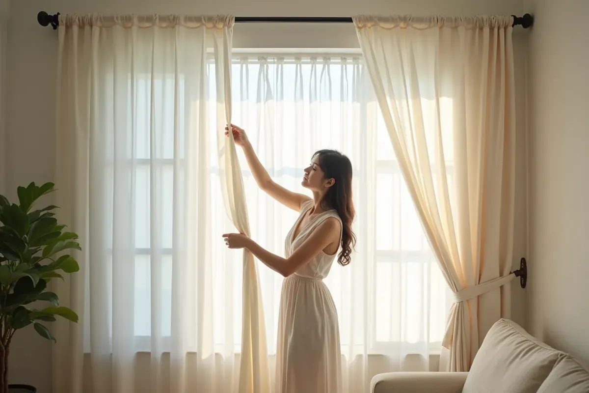 Jak wieszać firanki na agrafki? Praktyczny poradnik krok po kroku