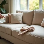 Jak wyczyścić kanapę materiałową: Skuteczne metody i porady