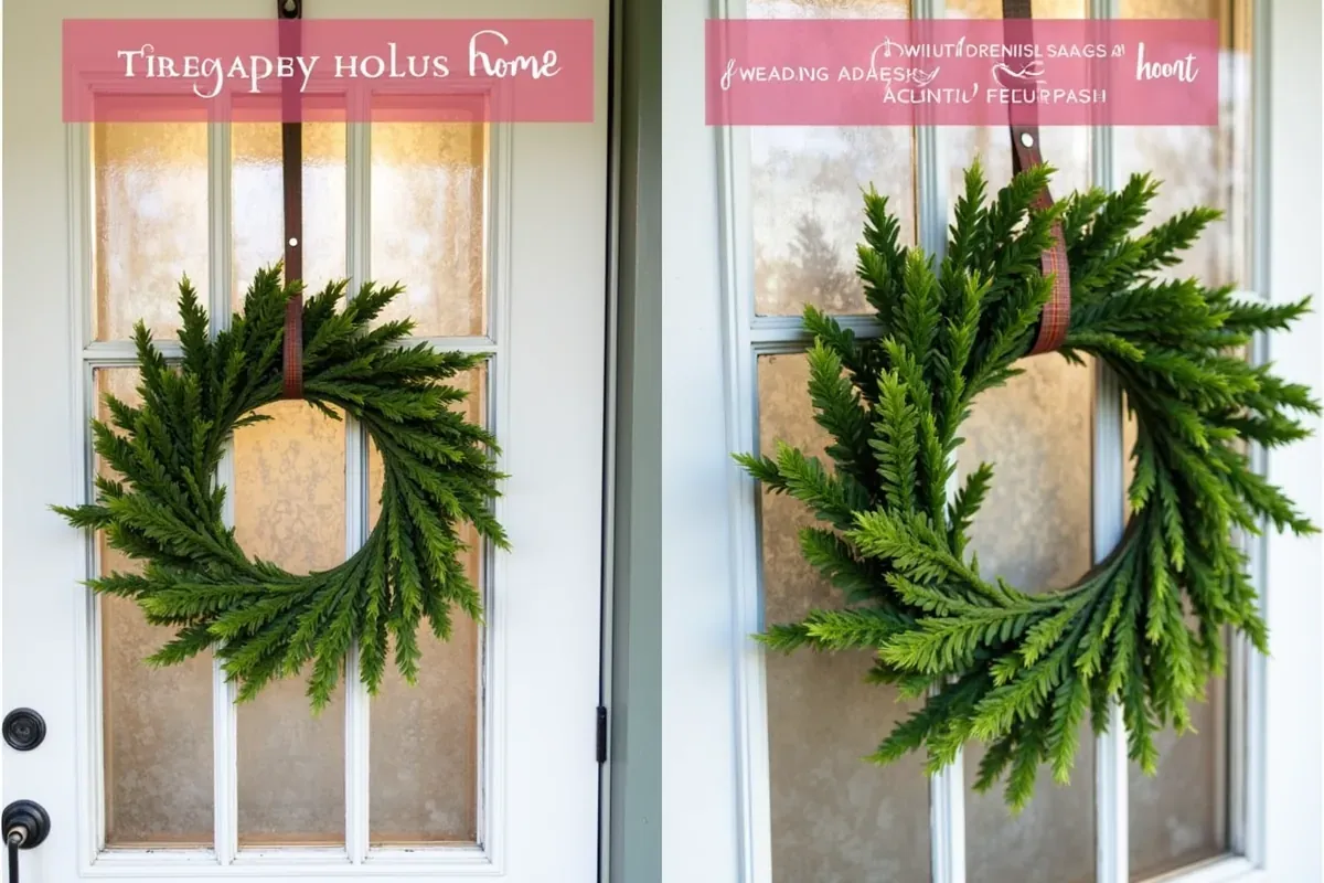 Jak zawiesić wianek na drzwiach? Metody i porady krok po kroku