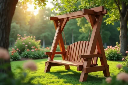 Jak zrobić huśtawkę ogrodową z kantówek: Przewodnik DIY