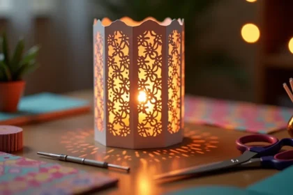Lampion z papieru – Jak go zrobić krok po kroku?