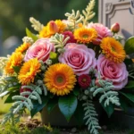 Stroik na cmentarz ze sztucznych kwiatów – Jak go zrobić?
